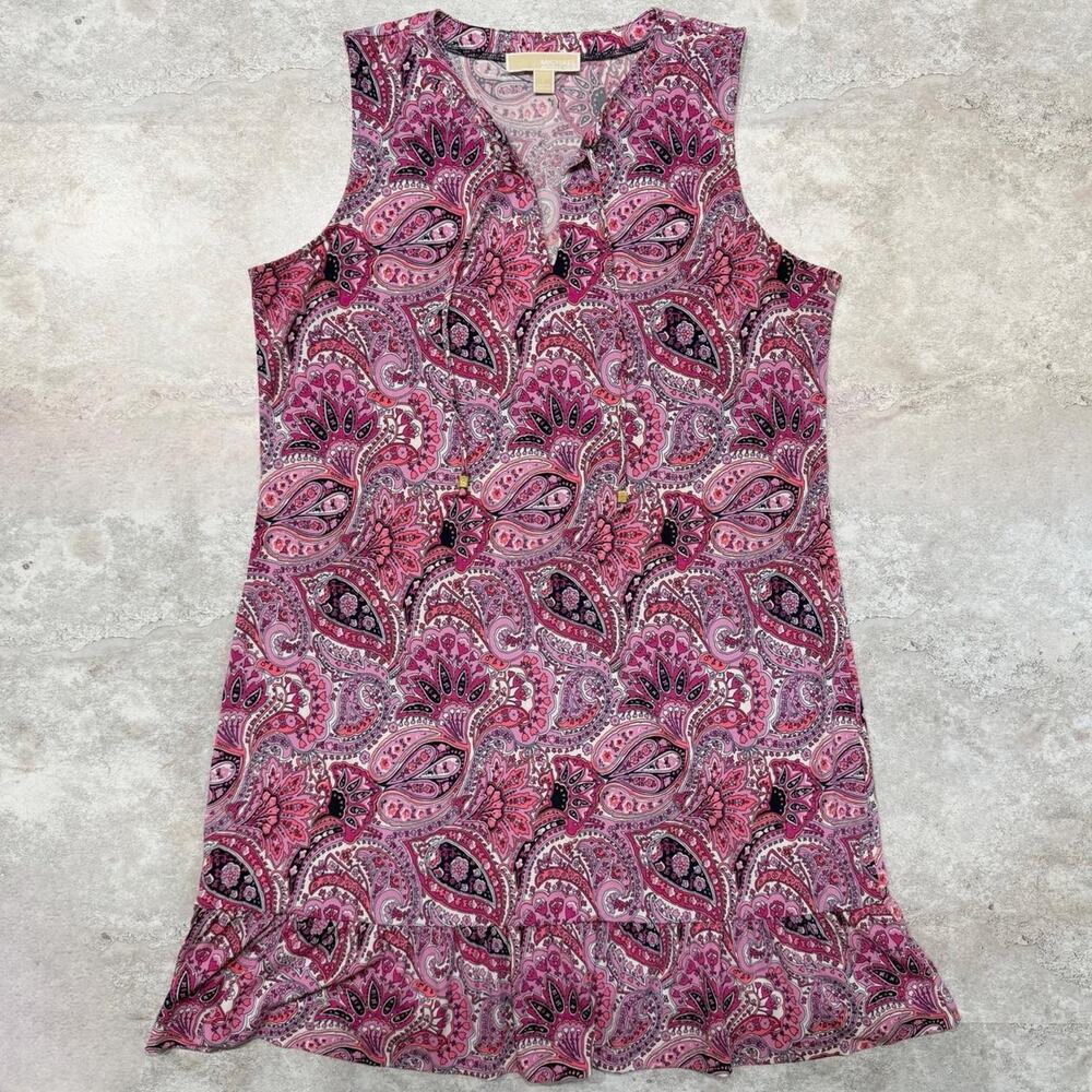 Michael Kors Pink Paisley Dress